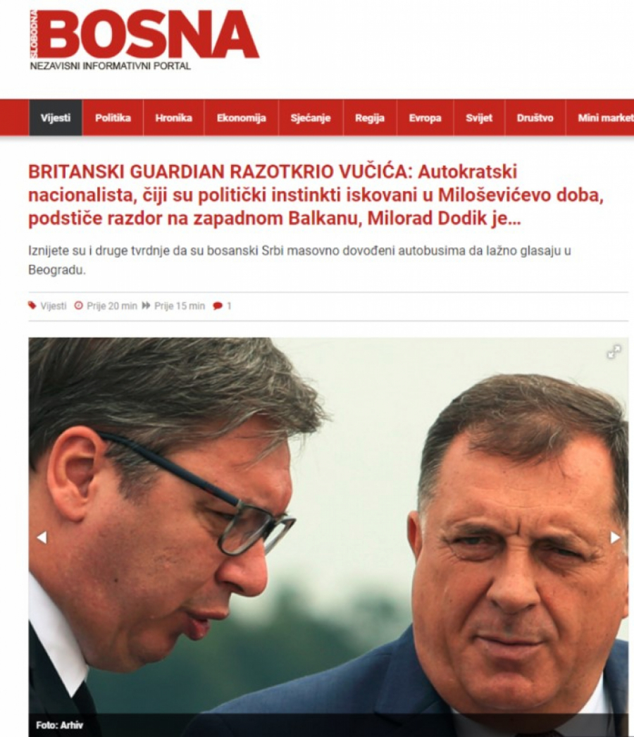 pisanja o vučiću