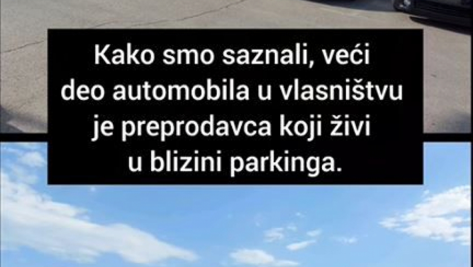 Divlji auto-plac u Nišu