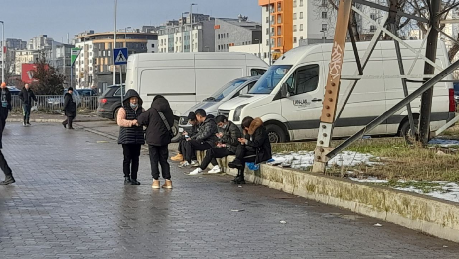 Požar Novi Beograd