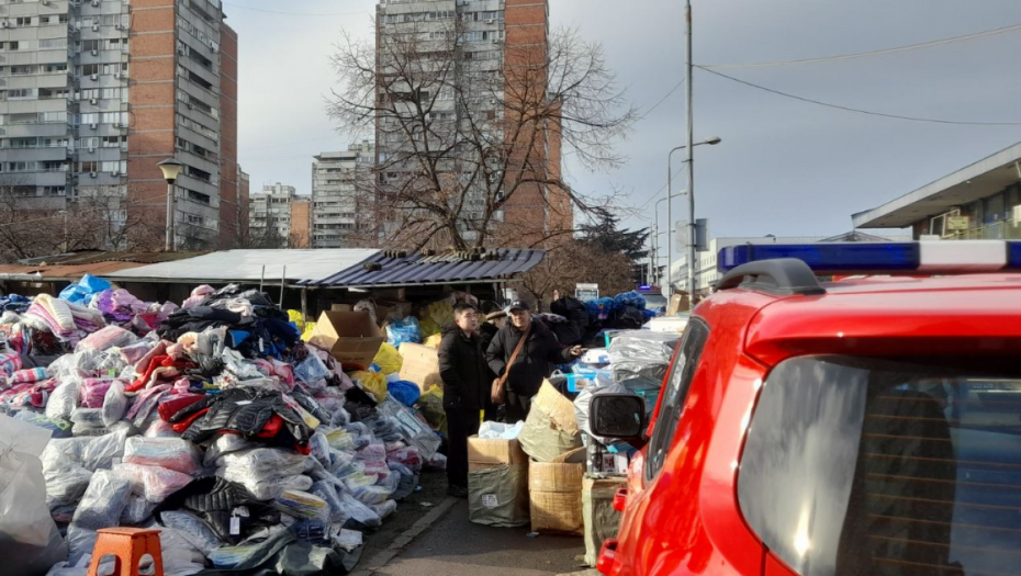 Požar Novi Beograd