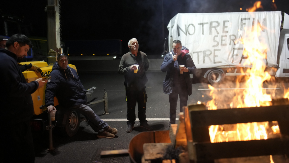 Protest poljoprivrednika u Francuskoj