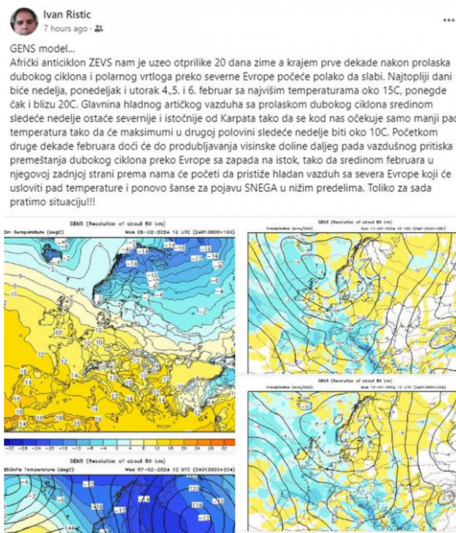 Zevs donosi proleće