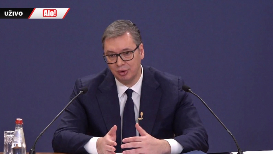 Obraćanje javnosti predsednika Srbije Aleksandra Vučića