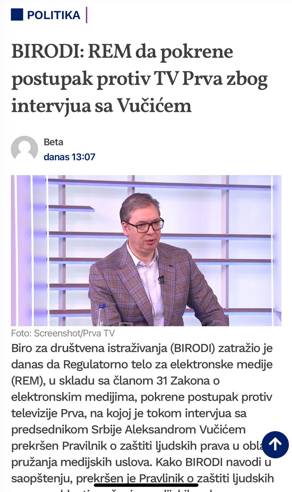 Aleksandar Vučić