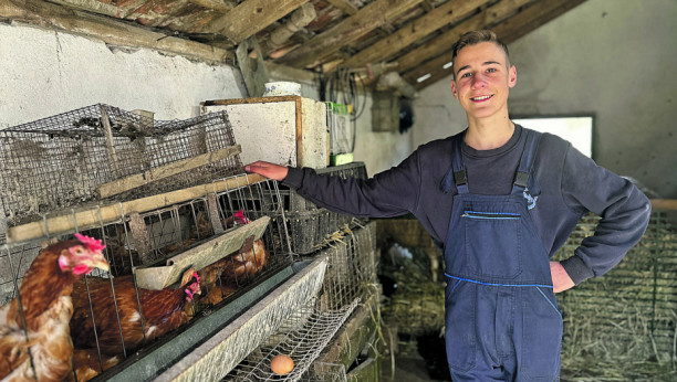 najmlađi farmer u Srbiji