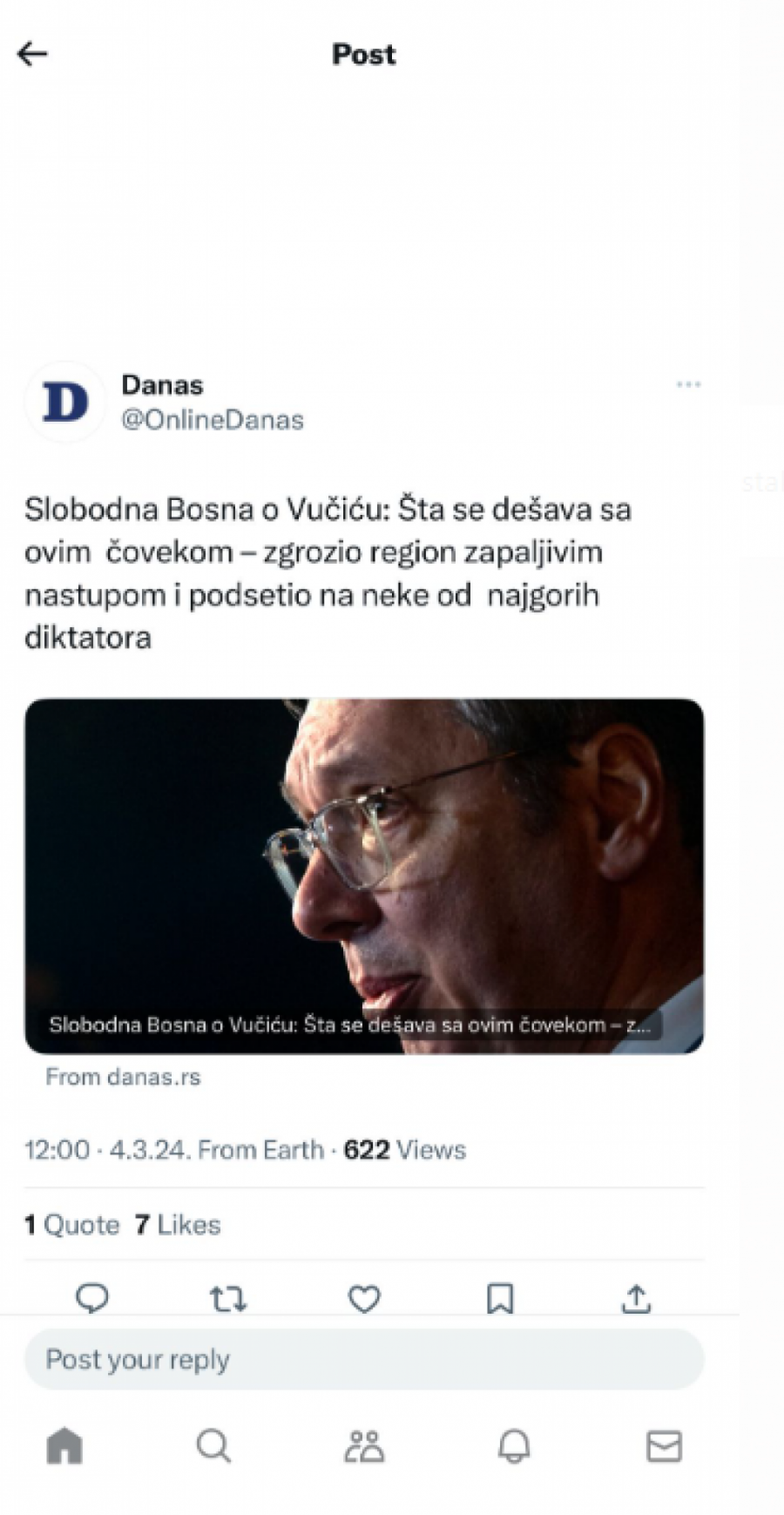 danas o vučiću