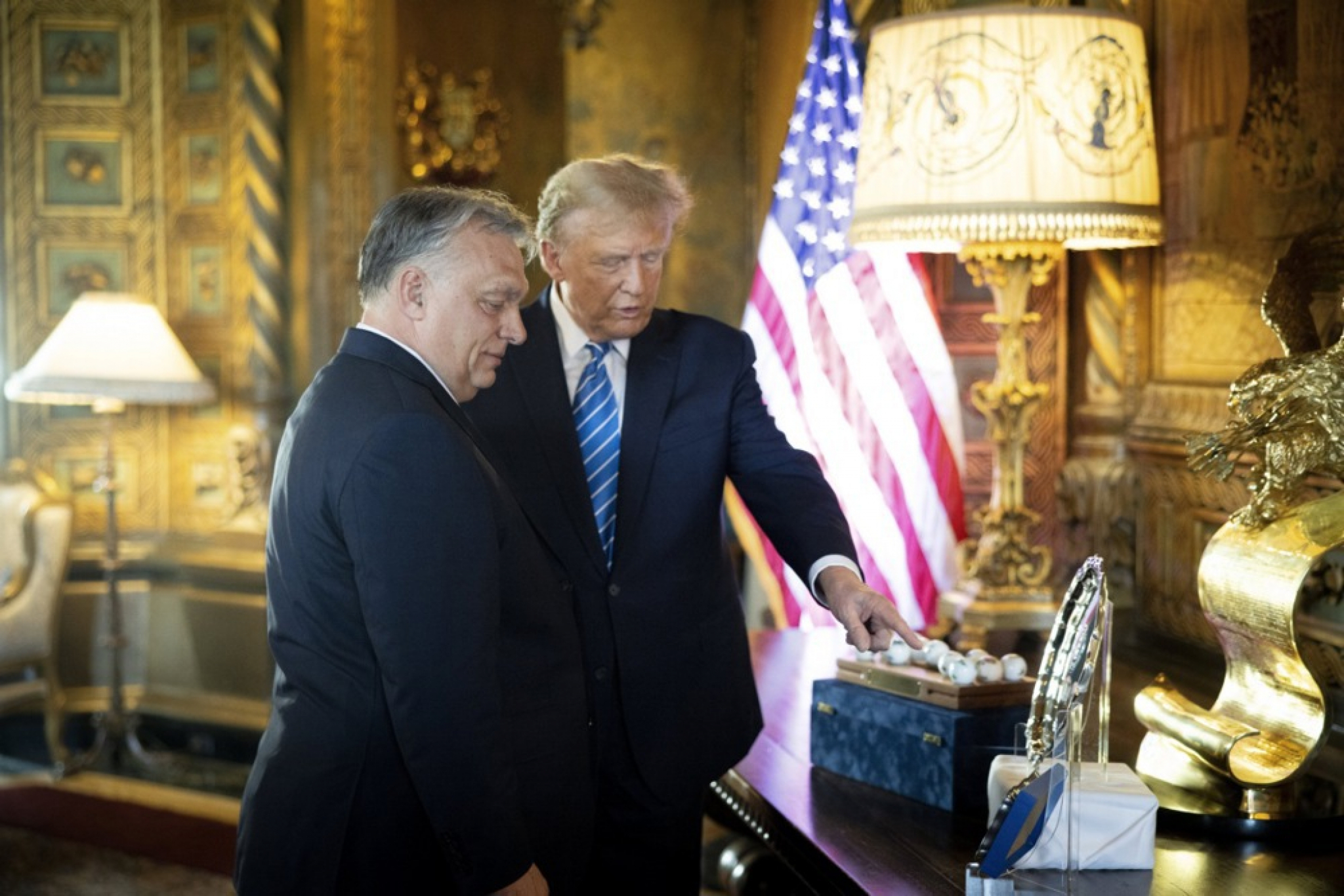 Viktor Orban i Donald Tramp