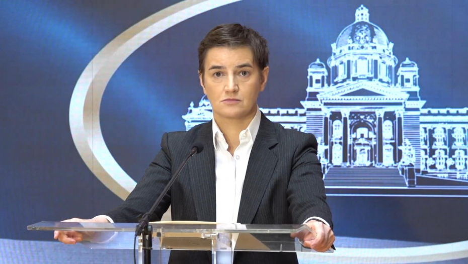 Konferencija za medije predsednice Narodne Skupštine Republike Srbije Ane Brnabić