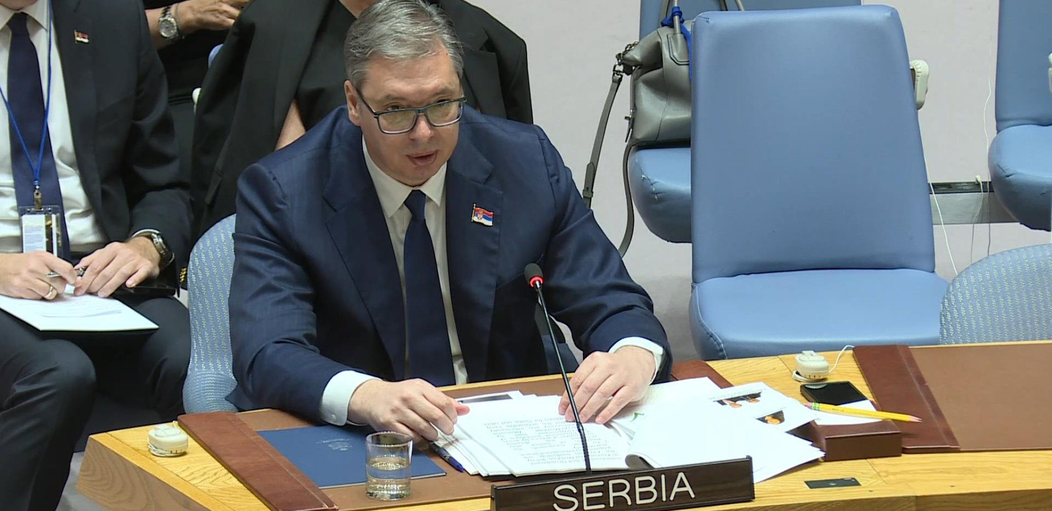 Predsednik Vučić u Njujorku na sednici Saveta bezbednosti UN