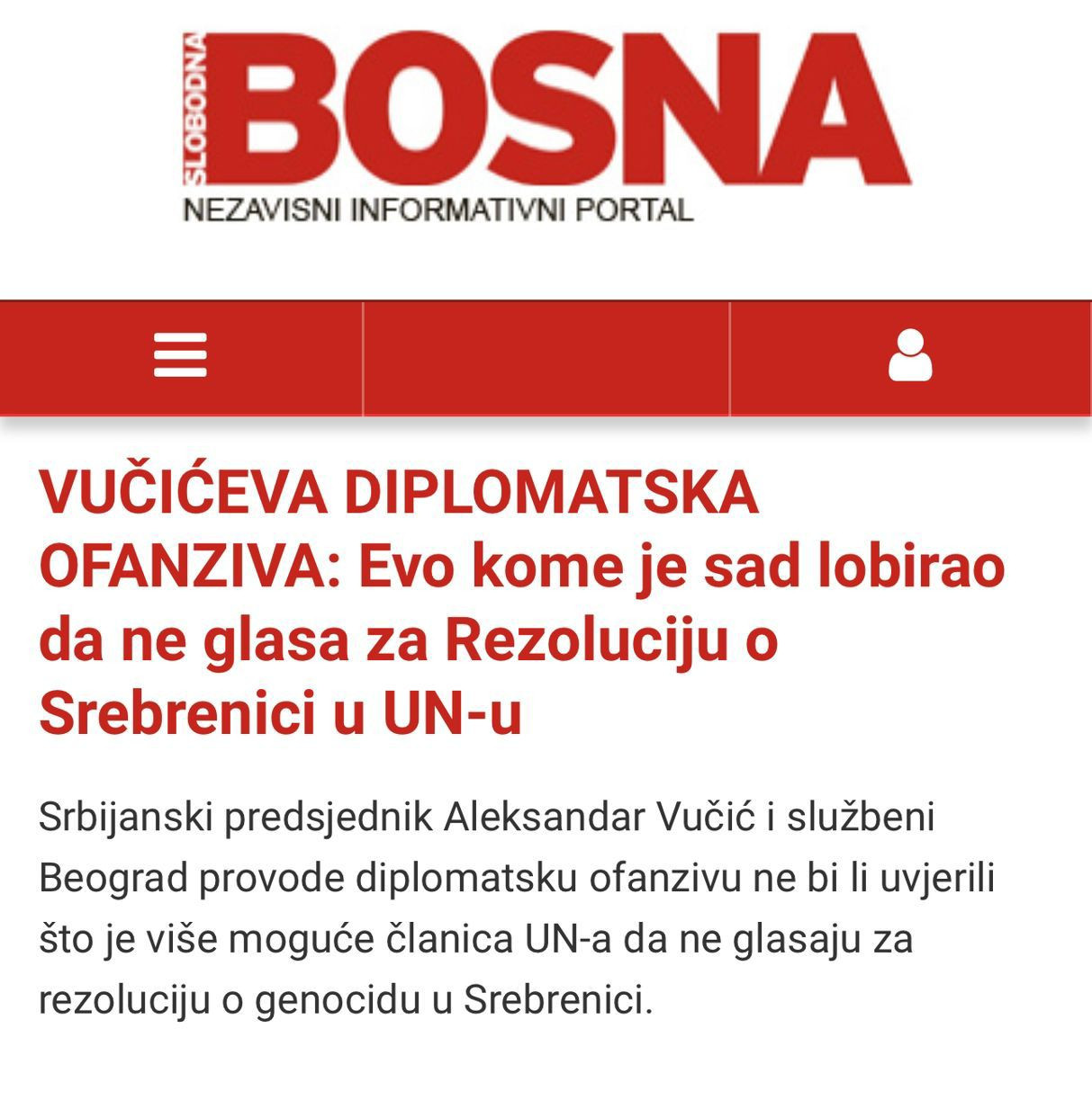 slobbodna bosna