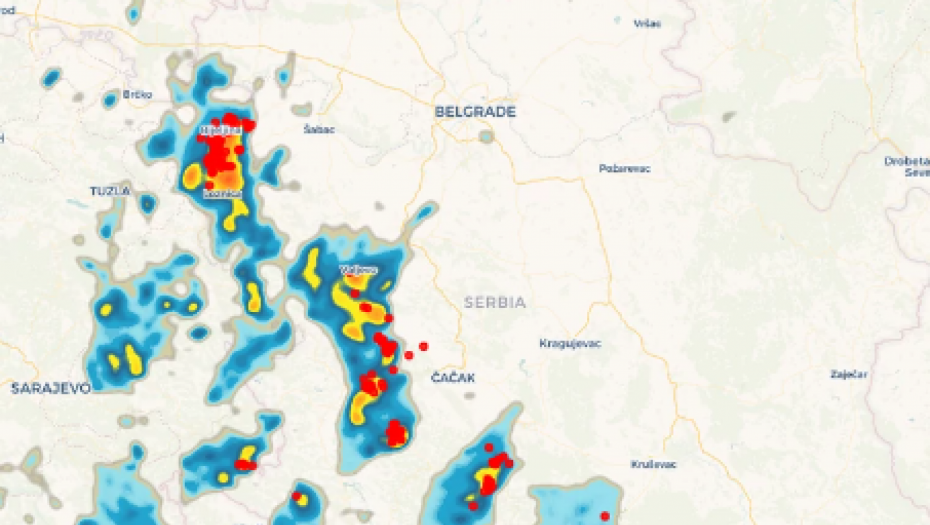 radar nevreme