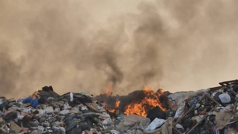 Ugašen požar na deponiji Duboko kod Užica