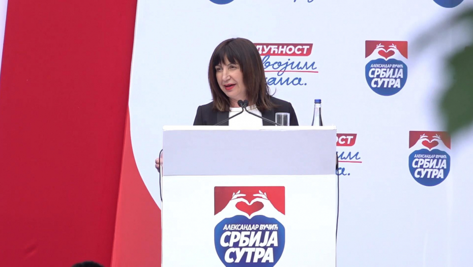 SNS miting Lazarevac