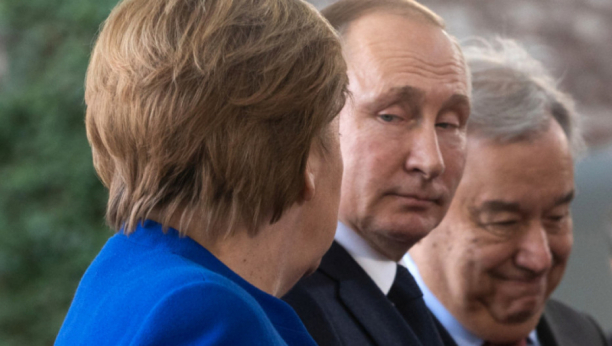 Putin i Merkelova