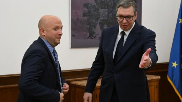 Aleksandar Vučić i Manuel Zaracin