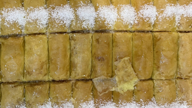 kokos baklava