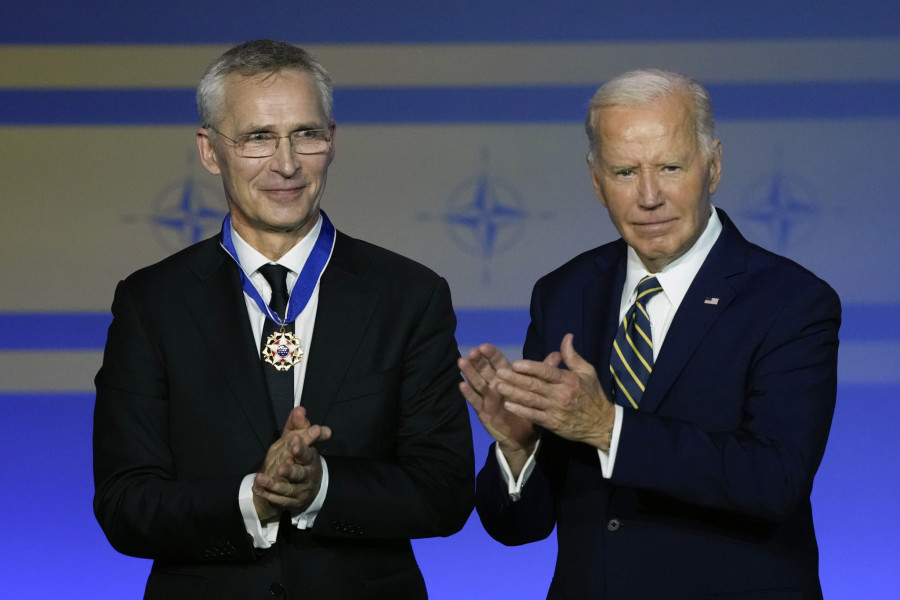 Jens Stoltenberg, Joseph Biden, NATO