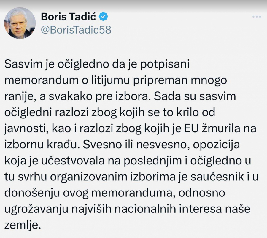 Boris Tadić