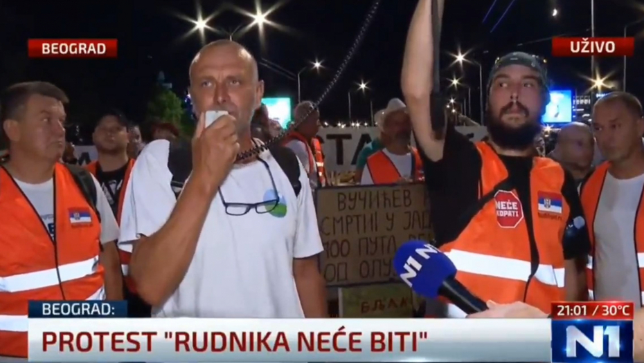 Protest opozicije u Beogradu