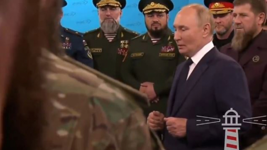 Putin i Kadirov