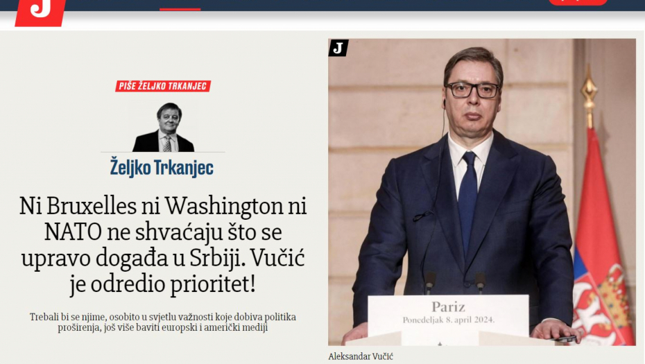 Jutarnji list o Vučiću