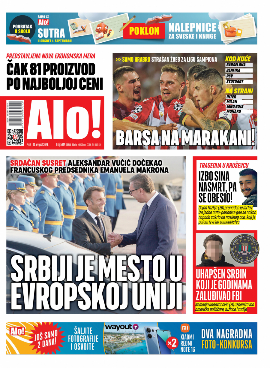 Alo! naslovna