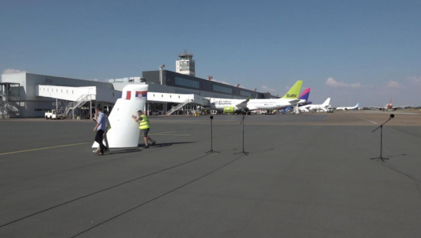 Ceremonija otkrivanja ploče povodom završetka radova na modernizaciji Aerodroma “Nikola Tesla”