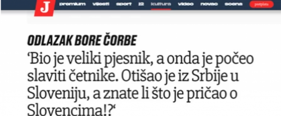 Hrvatski mediji o Borbi