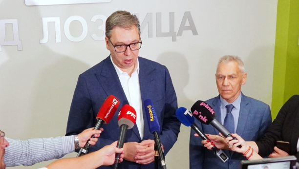 Aleskandar Vučić i Aleksandar Bocan Harčenko