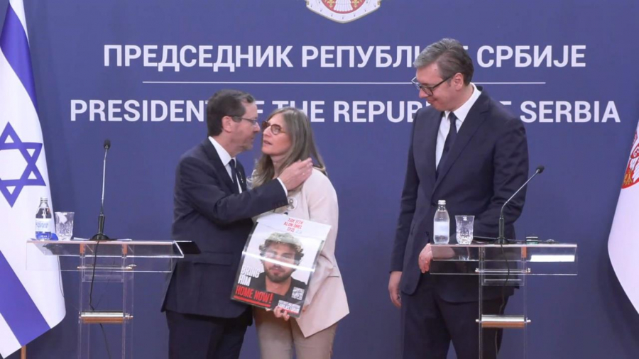 Izjave predsednika Srbije Aleksandra Vučića i predsednika Izraela Isaka Hercoga nakon sastanka