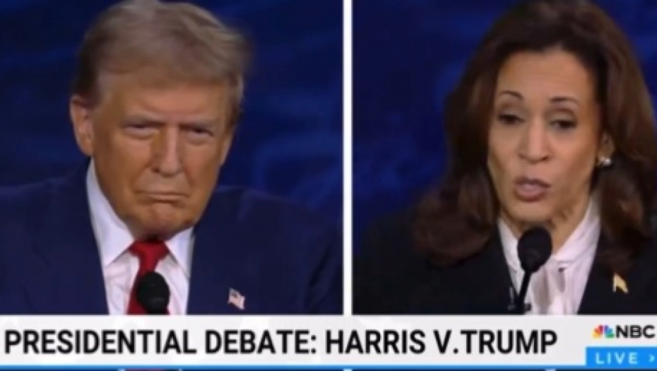 Donald Tramp i Kamala Haris