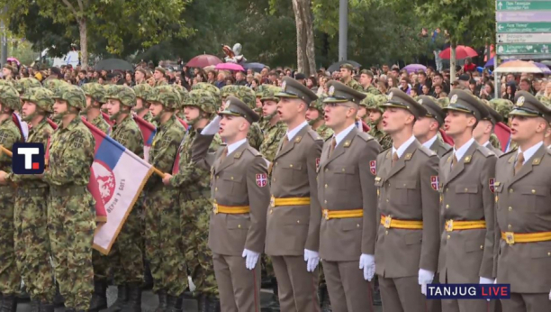 Promocija najmladjih oficira Vojske Srbije, prisustvuje predsednik Aleksandar Vučić