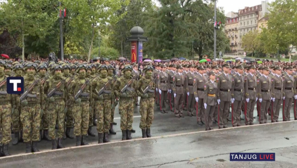 Promocija najmladjih oficira Vojske Srbije, prisustvuje predsednik Aleksandar Vučić