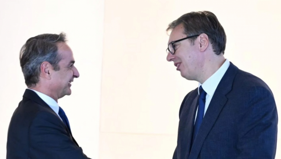 Aleksandar Vučić i Kirjakos Micotakis