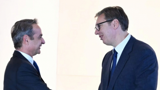 Aleksandar Vučić i Kirjakos Micotakis