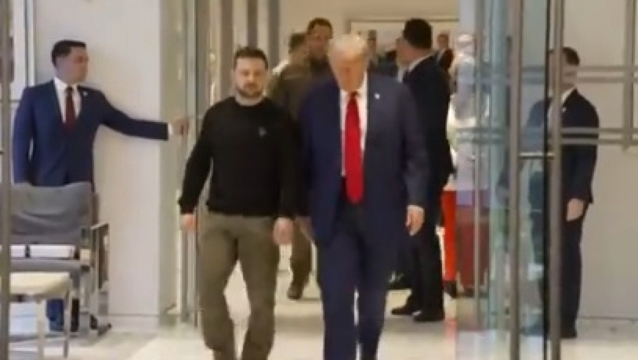 Donald Tramp i Vladimir Zelenski