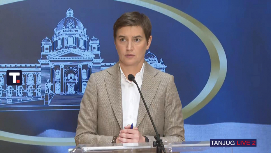 Obraćanje Ane Brnabić iz Skupštine Srbije