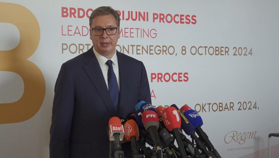 Crna Gora Aleksandar Vučić Samit Procesa Brdo-Brioni u Tivtu