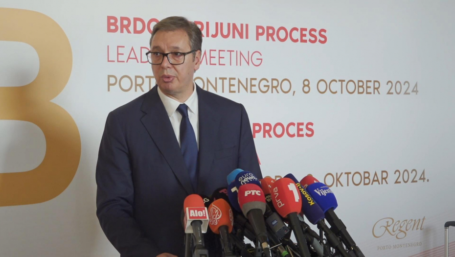 Crna Gora Aleksandar Vučić Samit Procesa Brdo-Brioni u Tivtu