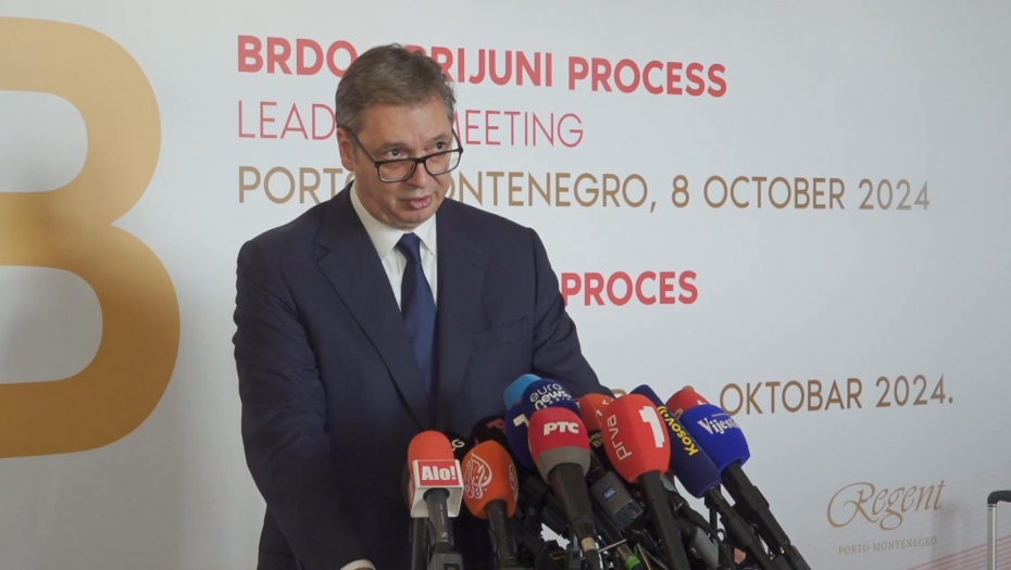 Crna Gora Aleksandar Vučić Samit Procesa Brdo-Brioni u Tivtu