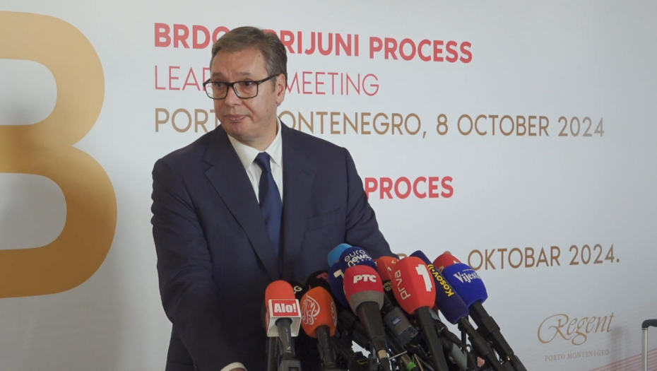 Crna Gora Aleksandar Vučić Samit Procesa Brdo-Brioni u Tivtu