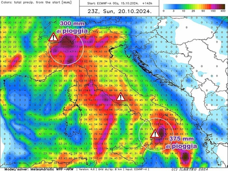 Meteo mapa