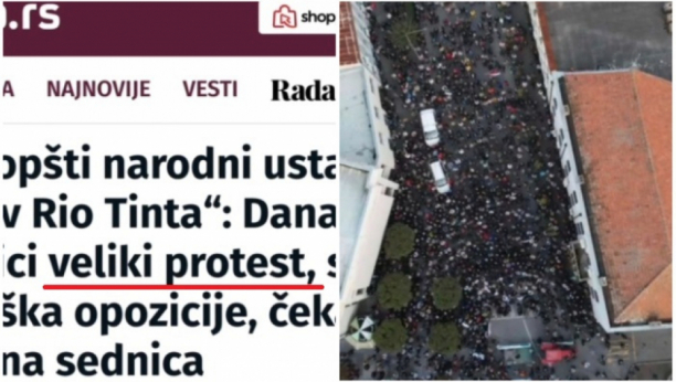 Protest u Loznici