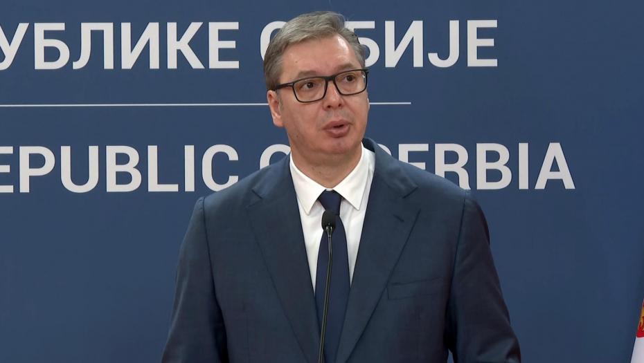 Ceremonija razmene sporazuma uz prisustvo predsednika Vučića i NjKV Msvatija III i izjave za medije