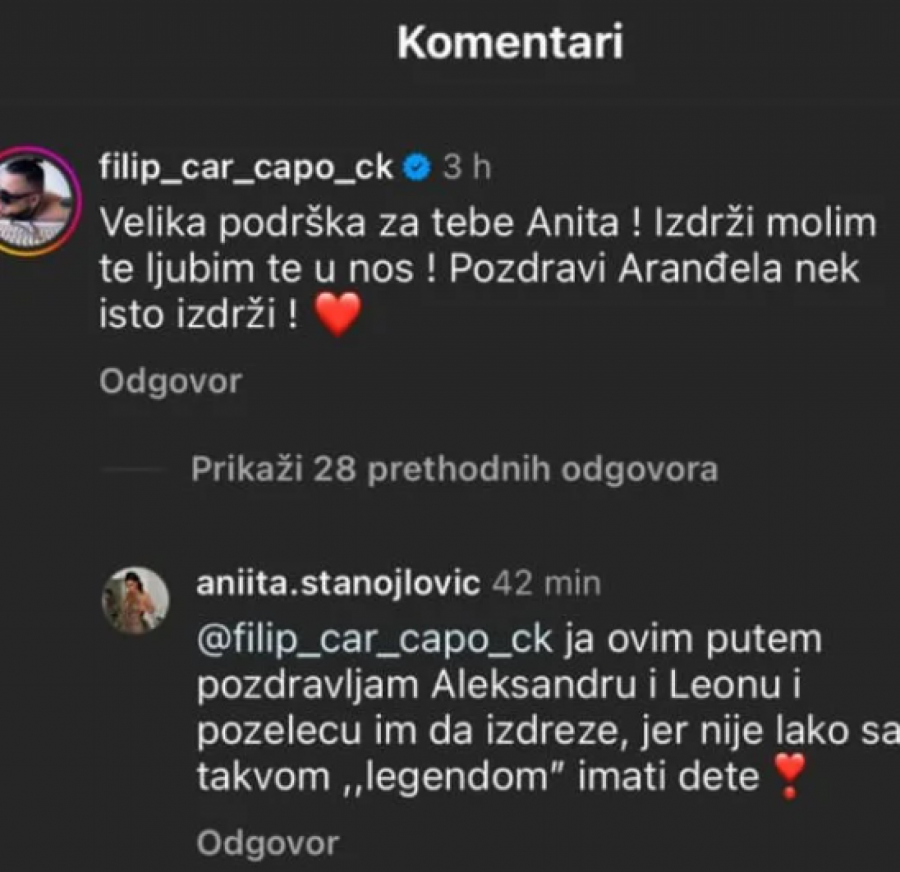 FILIP CAR SE JAVNO OBRATIO ANITI STANOJLOVIĆ! Ovo niko nije očekivao, pobednica Elite 7 mu brutalno uzvratila!