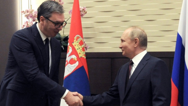 Aleksandar Vučić i Vladimir Putin