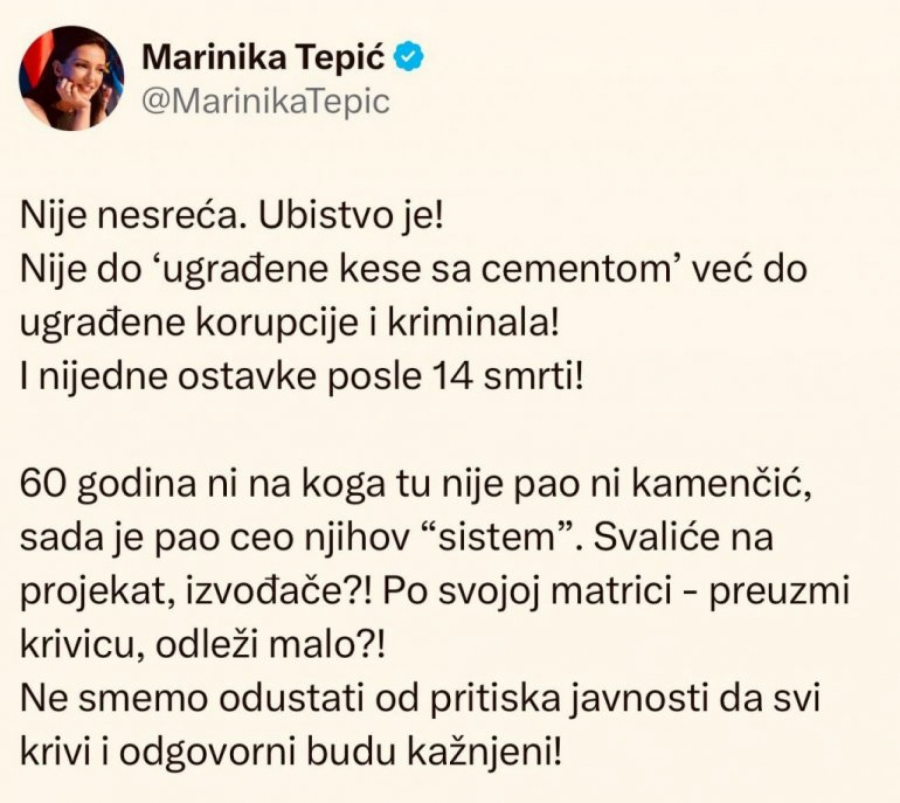 Marinika Tepić