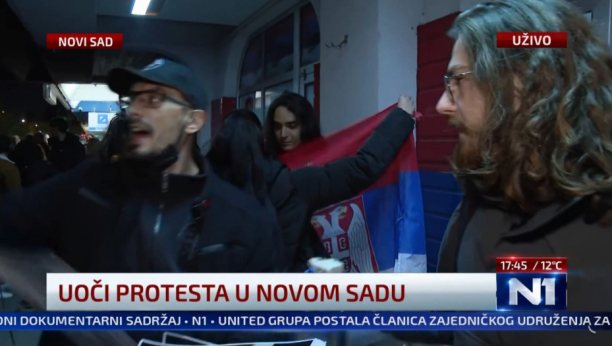 Opozicioni protest u Novom Sadu