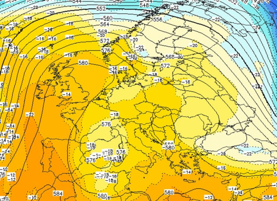 Meteo mapa