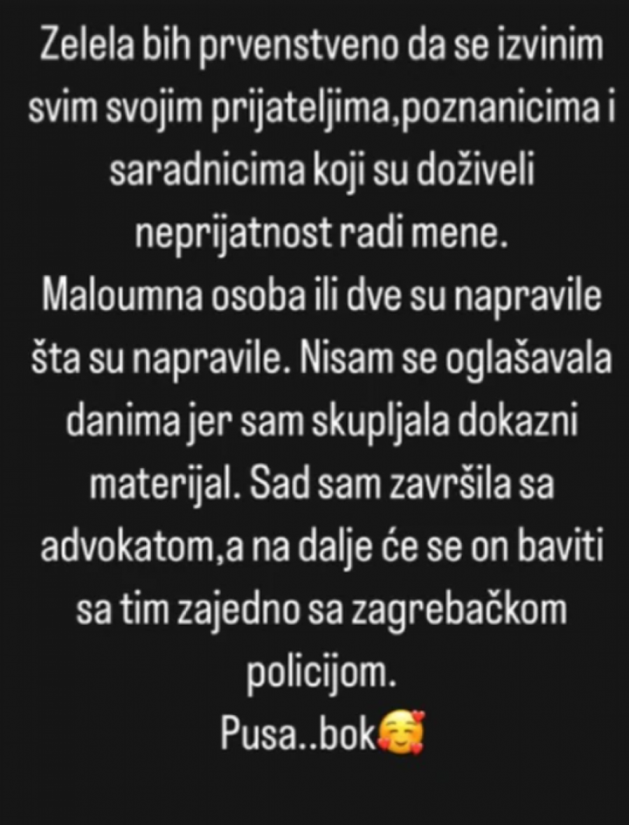 VODITELJKA ZAVRŠILA U POLICIJI! Proživela pravu dramu: "Maloumna osoba, advokat se bavi time"